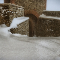 La Rocca e la Galaverna....ghiaccio sulla neve2 - Larabraga19 - Montefiore Conca (RN)