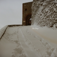 La Rocca e la magia della neve3 - Larabraga19 - Montefiore Conca (RN)