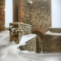 La Rocca e la Galaverna....ghiaccio sulla neve3 - Larabraga19 - Montefiore Conca (RN)