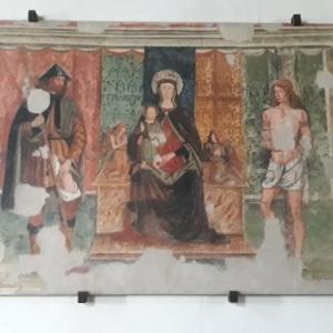 Chiesa di San Rocco affresco del XIV secolo 01 - Marco Musmeci