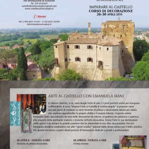 corso di decorazione - castello di Santarcangelo