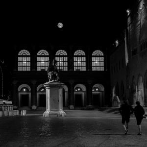 Piazza Cavour Rimini notte - Alessandrovaldes89