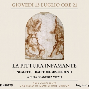 Conferenza del medievista Prof. Andrea Vitali "La pittura infamante: reietti, miscredenti e traditori"