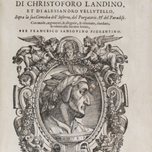 Frontespizio  Commedia di Dante Inferno - Lorenzo Bettio