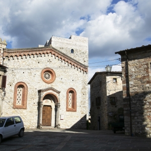 Chiesa di San Bartolomeo nel borgo di Vertine - Simone Antonazzo / ENIT SpA