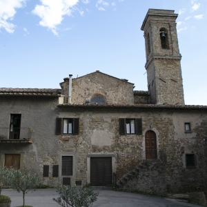 Chiesa di San Lorenzo nel borgo di Volpaia - Simone Antonazzo / ENIT SpA