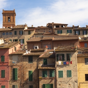 Siena, houses in the historic centre - Simone Antonazzo / ENIT SpA