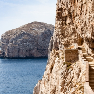 Escala del Cabirol, spettacolare percorso di accesso via terra alle Grotte di Nettuno - Simone Antonazzo / ENIT SpA
