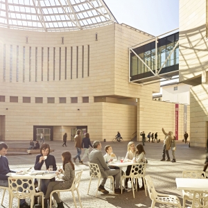 Colazione nella piazza del MART - Trentino Sviluppo S.p.A. - Carlo Baroni