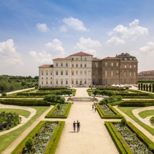 Giardini della Reggia di Venaria Reale, vista aerea - ENIT SpA