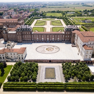 Giardini della Reggia di Venaria Reale, vista aerea - ENIT SpA