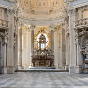 Reggia di Venaria Reale, interno della Chiesa di Sant'Uberto - ENIT SpA