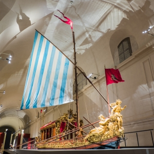 Reggia di Venaria Reale: il Bucintoro dei Savoia nella Scuderia Grande - ENIT SpA
