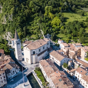 Duomo di Serravalle, vista dall'alto - ENIT SpA