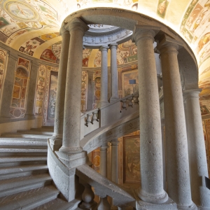 Palazzo Farnese, Scala Regia del Vignola o scala elicoidale - Simone Antonazzo / ENIT SpA